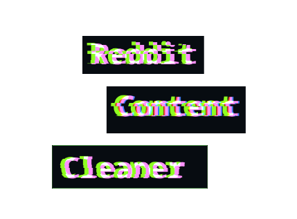 Reddit Content Cleaner